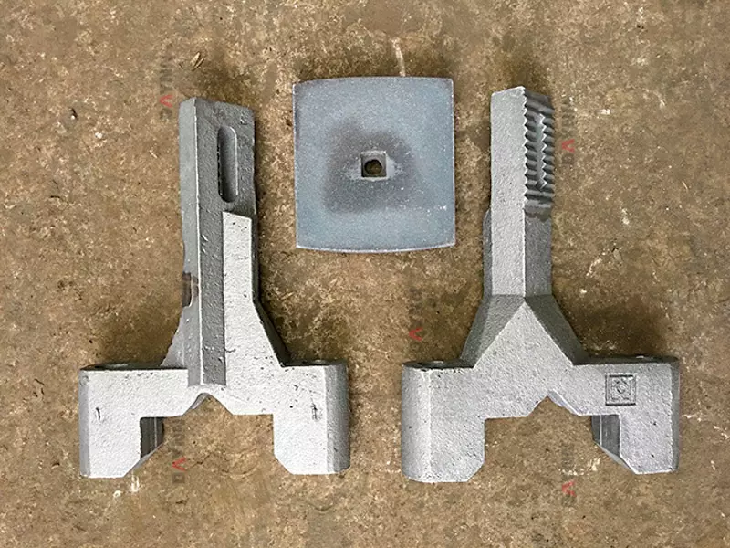 replacement parts of paddles and blades for mixing plant