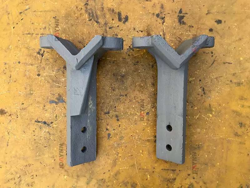 replacement parts of paddles and blades for mixing plant