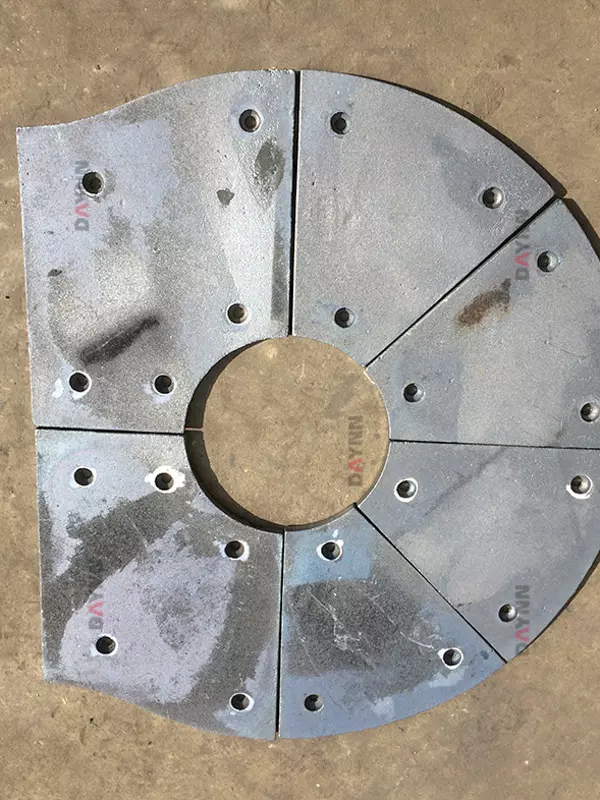 replacement parts of paddles and blades for mixing plant